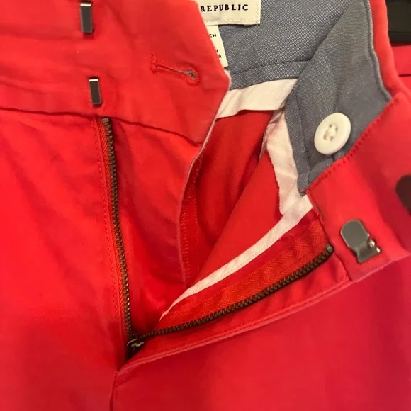 Banana Republic Red Chino Pants - Picture 4 of 7